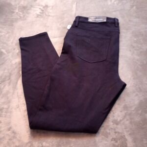 Talbots high Waist Jegging Ankle Pants Womens Size 8 Navy Blue Stretch Comfort